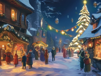 圣诞的魔法，探索这个节日背后的文化与意义，魔法，揭秘节日的文化